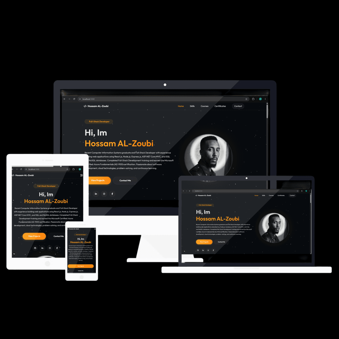 Dynamic Portfolio Website